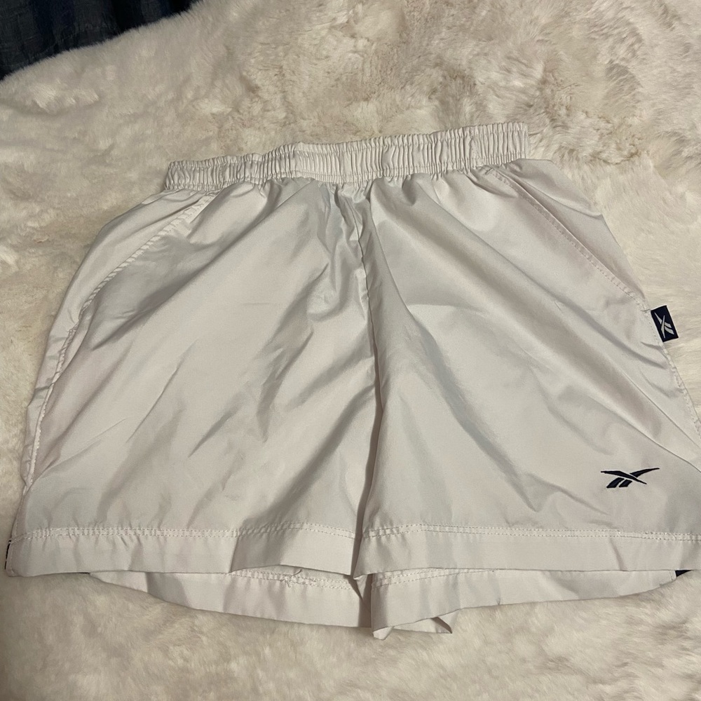White Nylon Shorts
